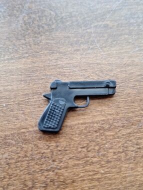 Super Hero Small Black Toy Pistol Gunn